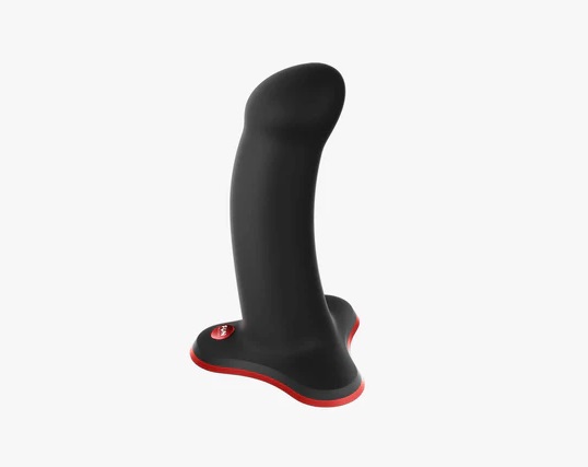 Amor is the ideal dildo for beginners, as well as as for tru... Fun Factory - Amor Dildo - Black/Red photo-4