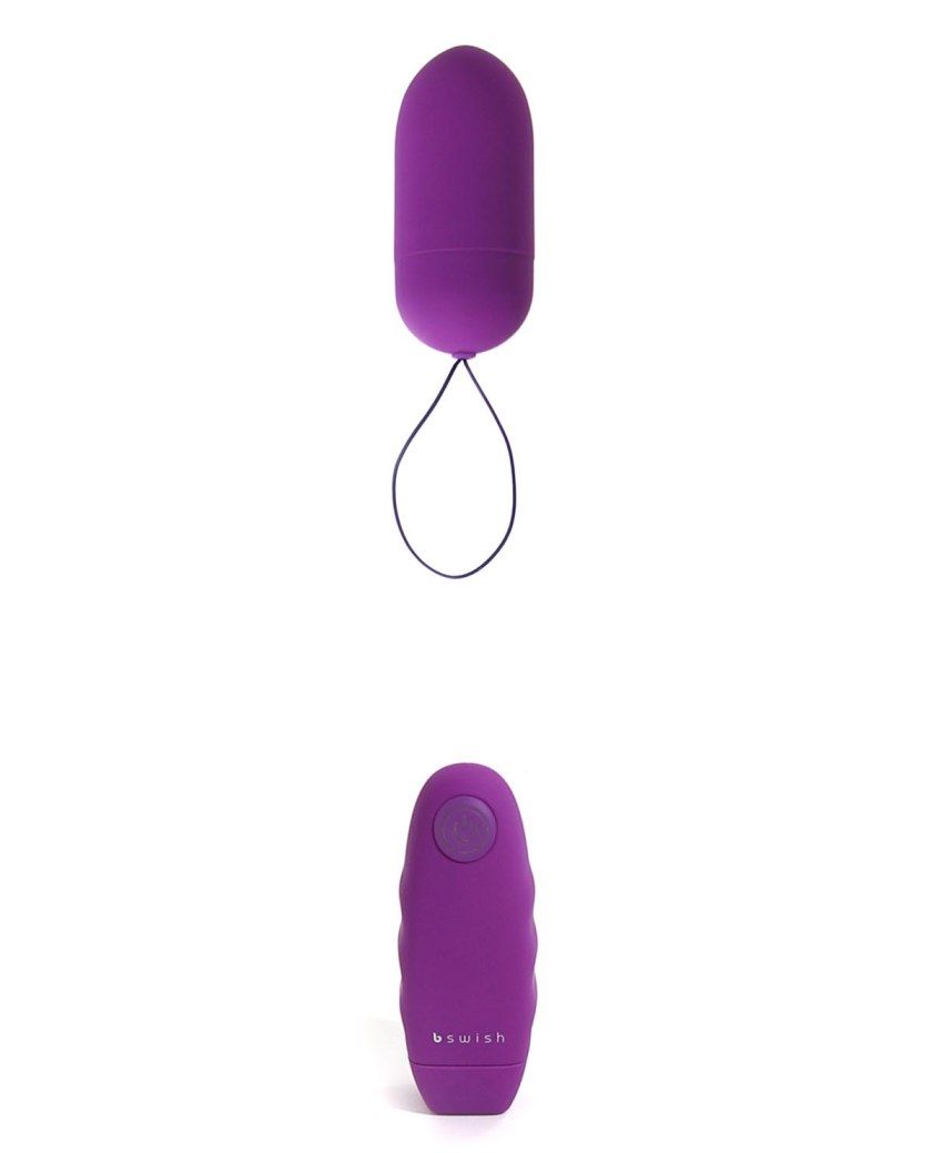 Share an intimate secret with your lover at home or in publi... B Swish – Bnaughty Unleashed Classic Bullet – Purple photo-2