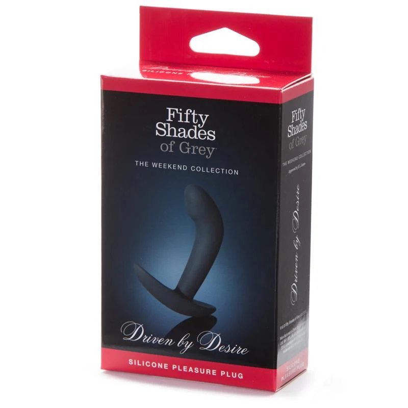 with Driven by Desire, a butt plug created to bring new sens... Fifty Shades of Grey - Driven By Desire Butt Plug - Black photo-4