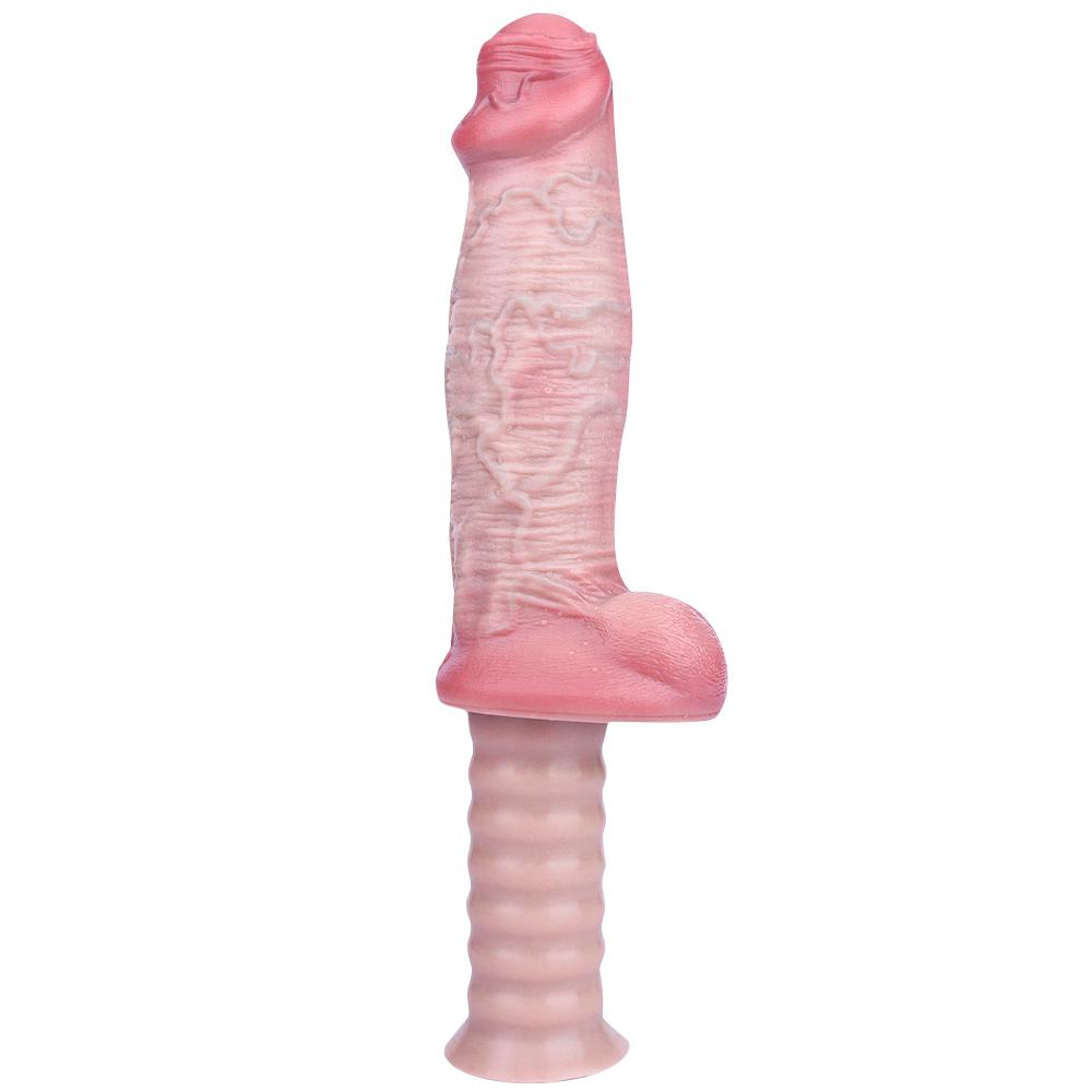 FAAK - Hand Shank Realistic Dildo 16cm - Flesh 照片-4