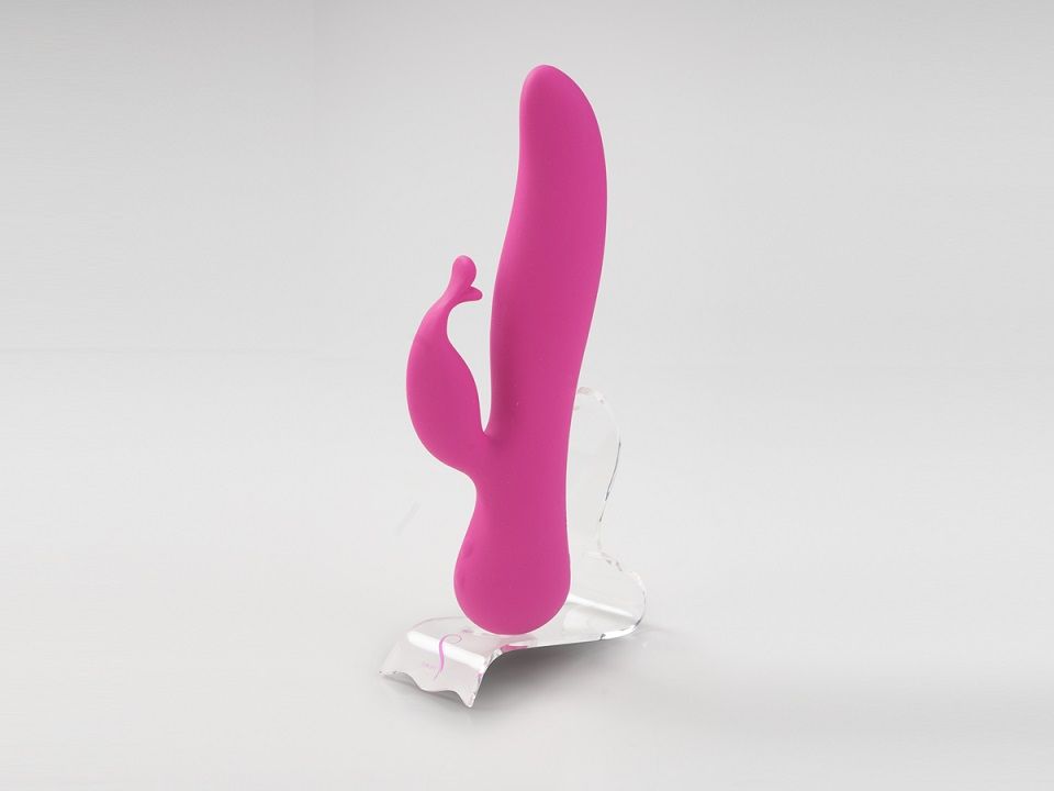 The Kissing Swan effortlessly surges with passion and is rea... Swan - The Kissing Swan Vibrator - Pink photo-3
