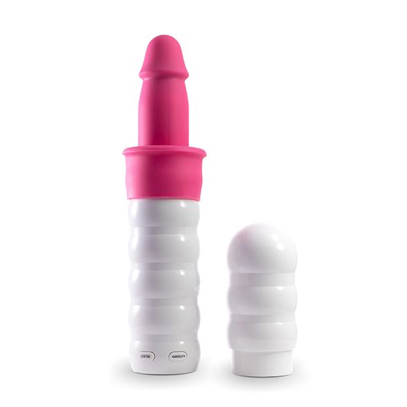 Meet the first handheld love-machine for ladies. The silky s... Lady Stroker - The Love Machine - Pink photo-2