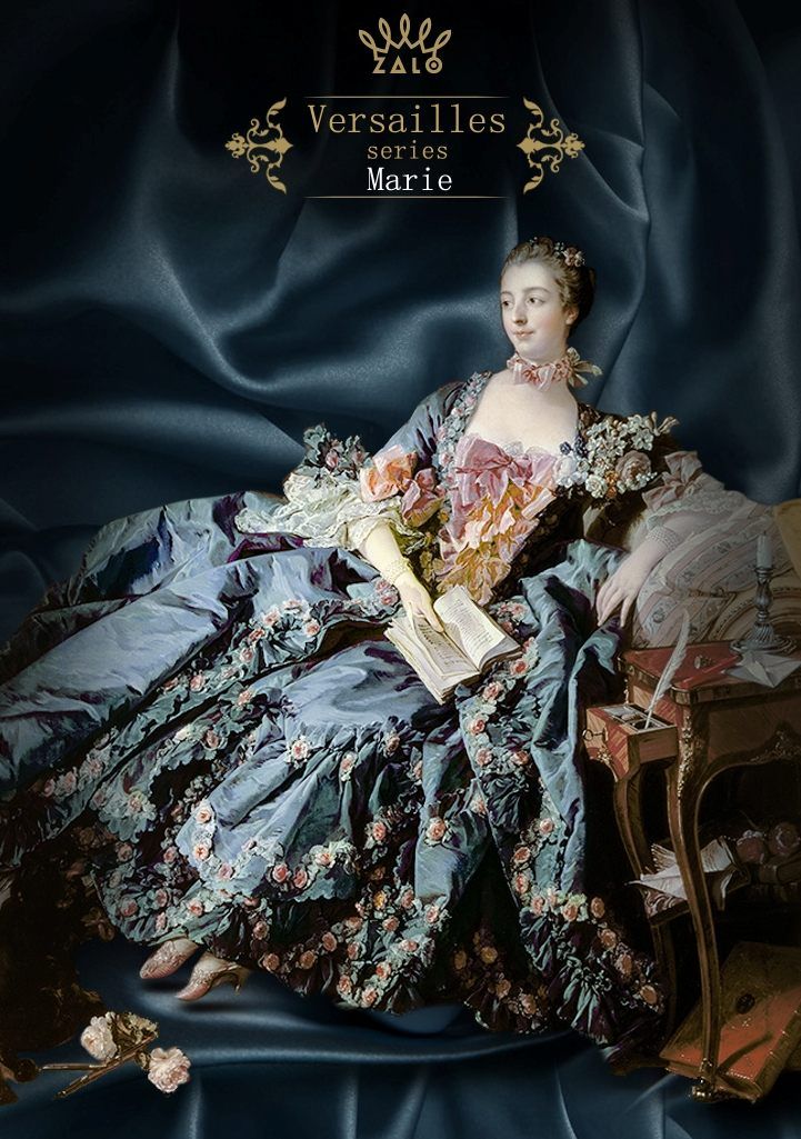 Design inspiration comes from the legend life of Queen Marie... Zalo - Marie Vibrator - Royal Blue photo-7