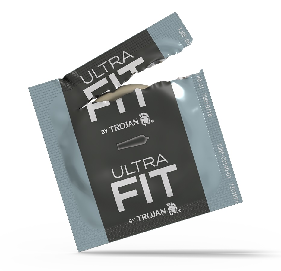 Unique condom shapes bring you different feelings, and the T... Trojan - Ultra Fit Comfort Feel 10's Pack photo-3
