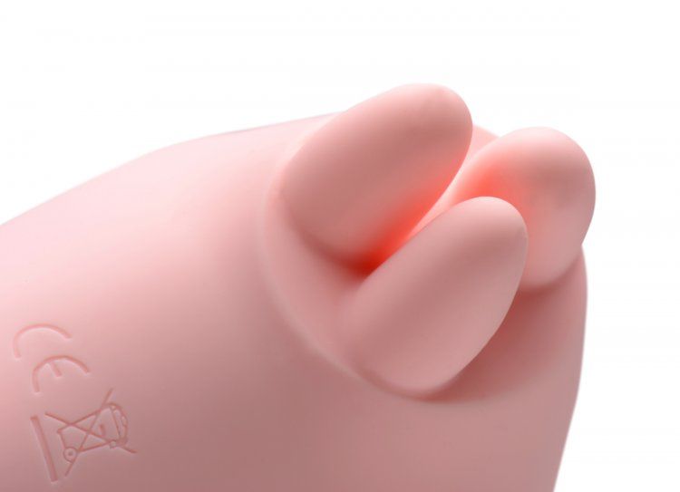 This rechargeable clitoral vibrator allows you to target you... Inmi - Fondle Vibrating Clit Massager - Pink photo-6