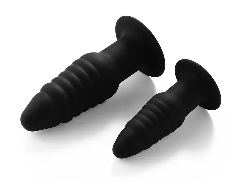 MT - Threaded Anal Plug L - Black photo-6