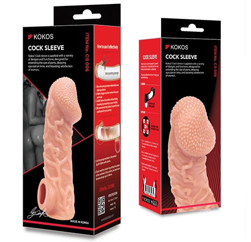 KOKOS' unique testicle sling design is patented both in ... Kokos - Venuos Cock Sleeve M - Flesh photo-10