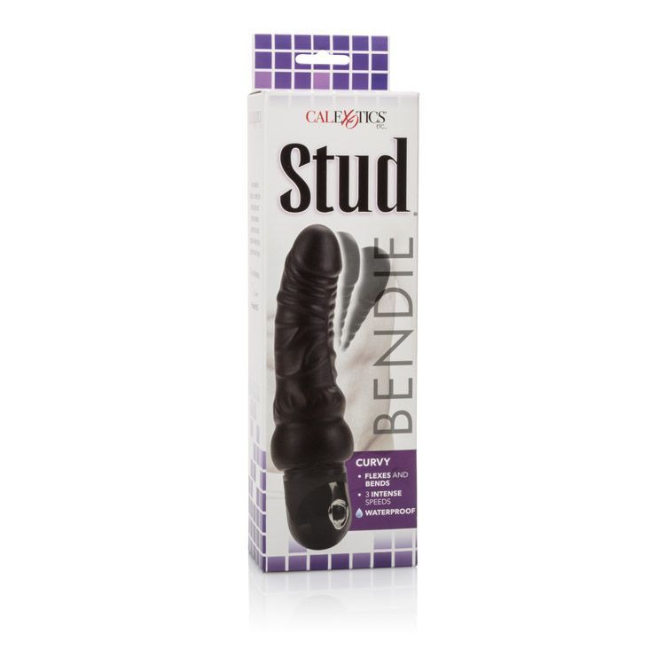 Bendie™ Power Stud™ - Curvy is a delicious, soft and sensual... CEN - Bendie Stud Curvy - Black photo-4