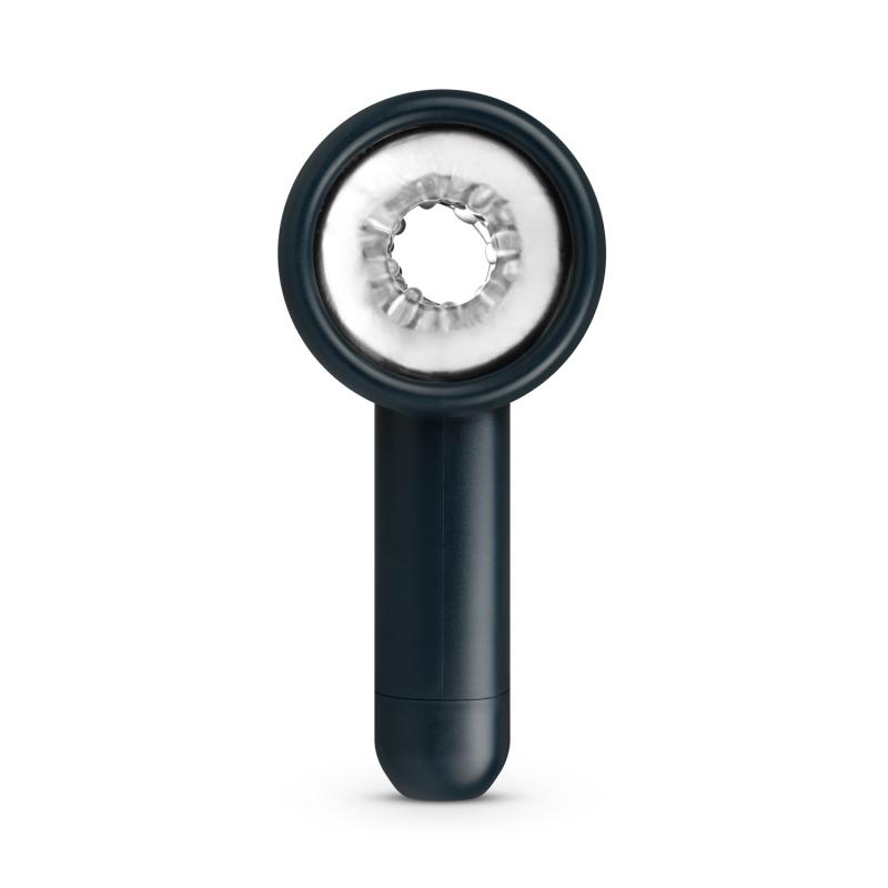 Experience an unforgettable climax with this electric blowjo... FPPR - Vibro Blowjob Masturbator - Blue photo-3