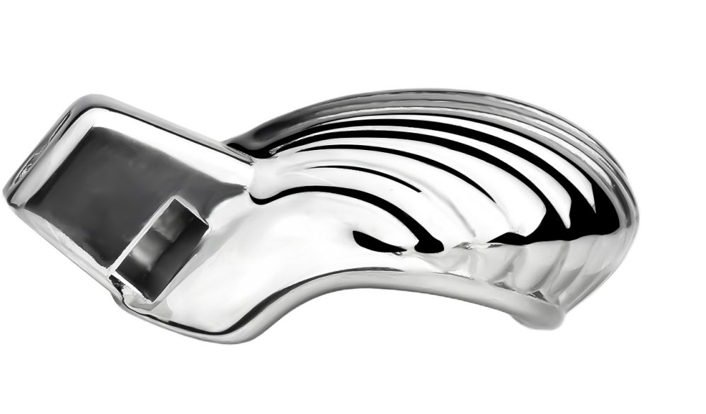 Material: 304 Stainless steel
Cage high: 50mm
Total length:... FAAK - Shell Chastity Cage 45mm - Silver photo-11