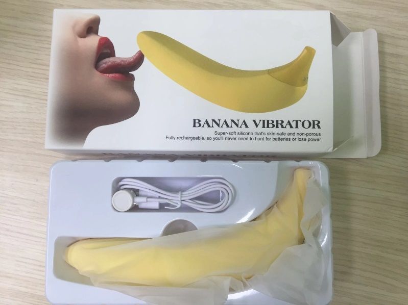 This vibrator is made of medical silicone, which has passed ... Aimec - Banana Shaped Vibrator photo-16