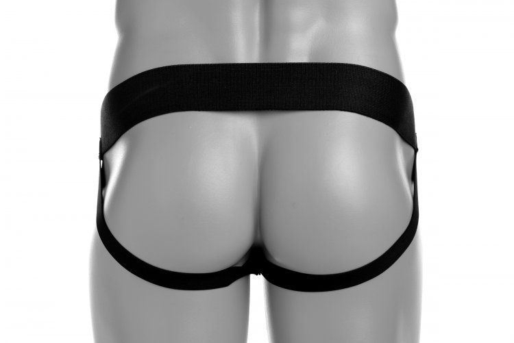 Leave a lasting impression before you even drop your drawers... TOF - Leather Jockstrap - Black - M/L photo-2