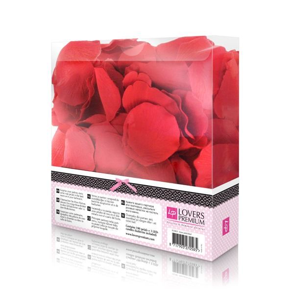 Surprise your partner – strew some rose petals on the bed or... Lovers Premium - Bed of Roses - Red photo-5
