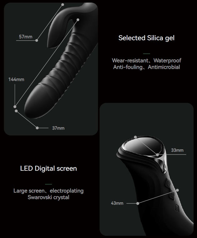 As the first dual-stimulating rabbit massager from the ZALO ... Zalo - Mose 2 Heating Rabbit Thruster - Ivory White photo-12