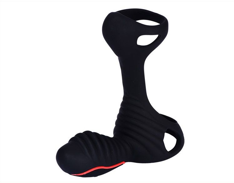 Revolutionary and powerful vibrating ring with remote contro... Adrien Lastic - Gladiator Remote Controlled Cock Ring photo-4