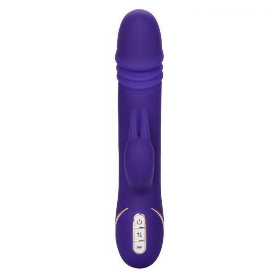 The luxurious Jack Rabbit Signature Collection brings thrill... CEN - Jack Rabbit Signature Thrusting Vibe - Purple photo-4