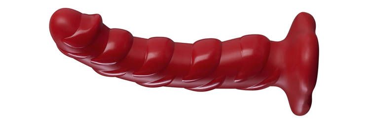 TIGER is the largest dildo from FUN FACTORY. At 19 cm long a... Fun Factory - Anal Tiger - Red photo-3