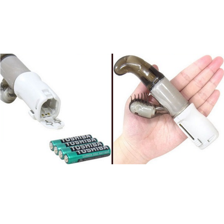Handy as your finger.
Hit! G-spot
Ultra compact
Release... ToysHeart - Wonderful Clit Brush Vibe - Smoke photo-5