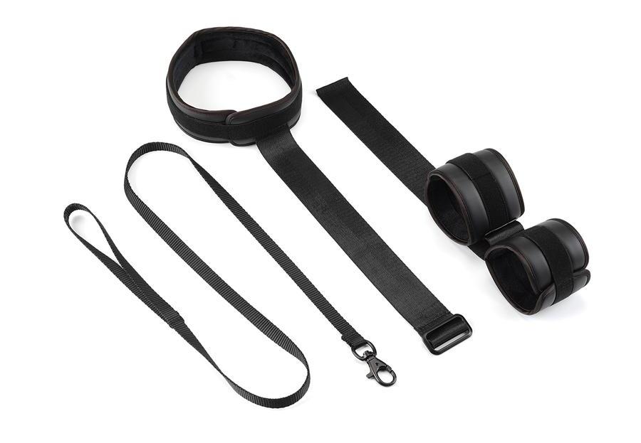 100% vegan
Super smooth waterborne Polyurethan, waterpro... Vegan Fetish - Wrist to Collar Back Restraint JP - Black photo-2