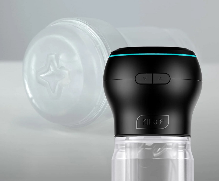 PowerBlow’s advanced suction technology transforms the Feel ... Kiiroo - PowerBlow Stroker Combo Set - Crystal photo-8