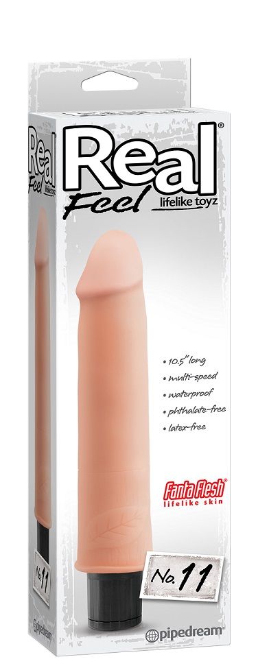 Enjoy the "Real Feel" of super-soft, lifelike skin... Pipedream - Real Feel Lifelike Toys No.11 - Flesh photo-2