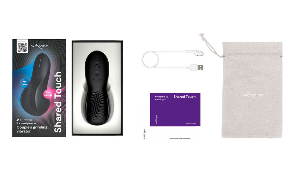 We-Vibe - Shared Touch Vibrator - Black photo-13