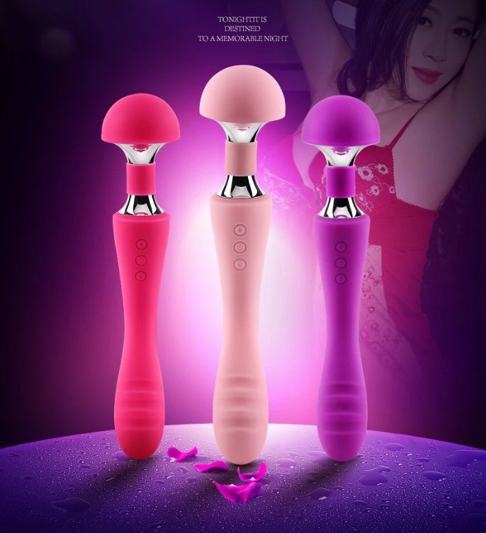High Quality Toy Sex Adult Female Sex Product for Woman with... Wowyes - Alice Magnetic Rechearable Massager - Purple photo-18
