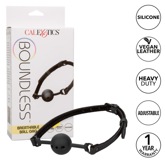 CEN - Boundless Breathable Ball Gag - Black photo-9