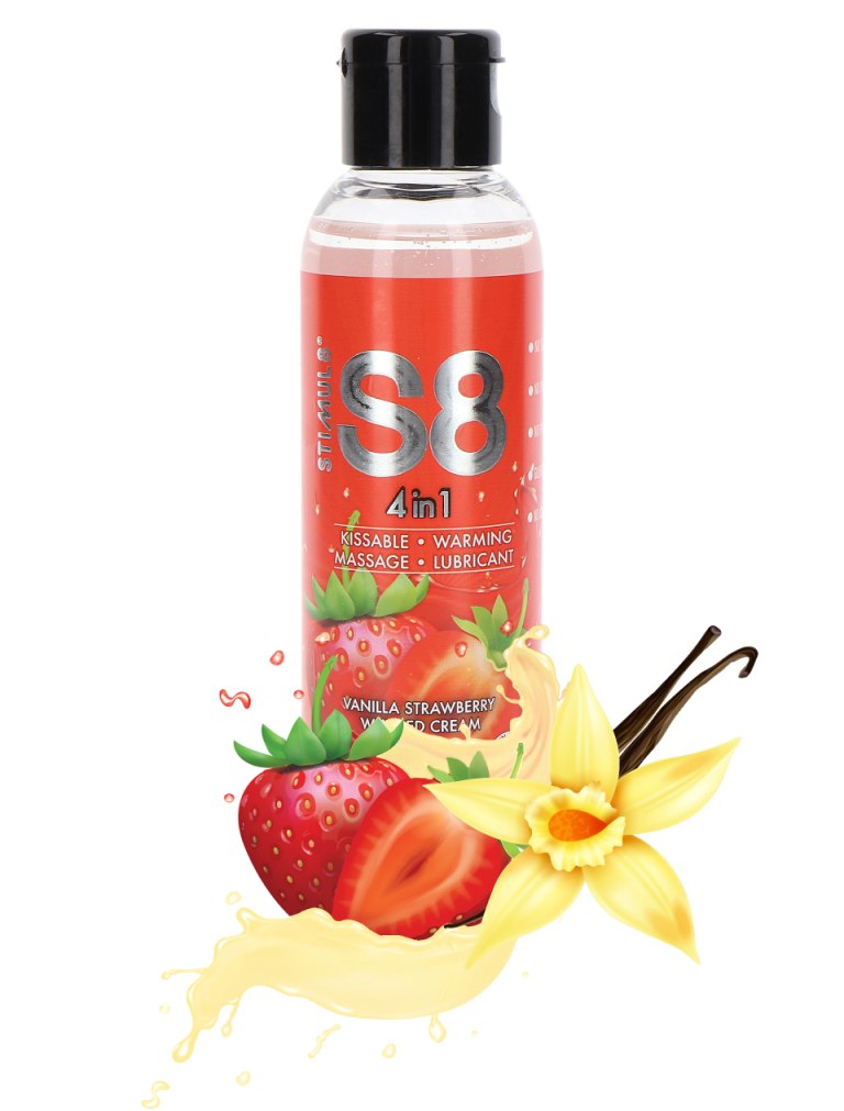 The 4-in-1 Dessert Lube by S8 is the perfect choice for sens... S8 - 4-in-1 Strawberry Dessert Lube - 125ml photo-2