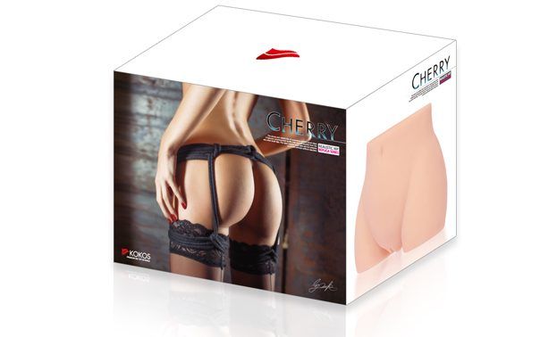 Offers strong tightening at the beginning of insertion, effe... Kokos - Cherry Double Hole Masturbator 2.8kg photo-13