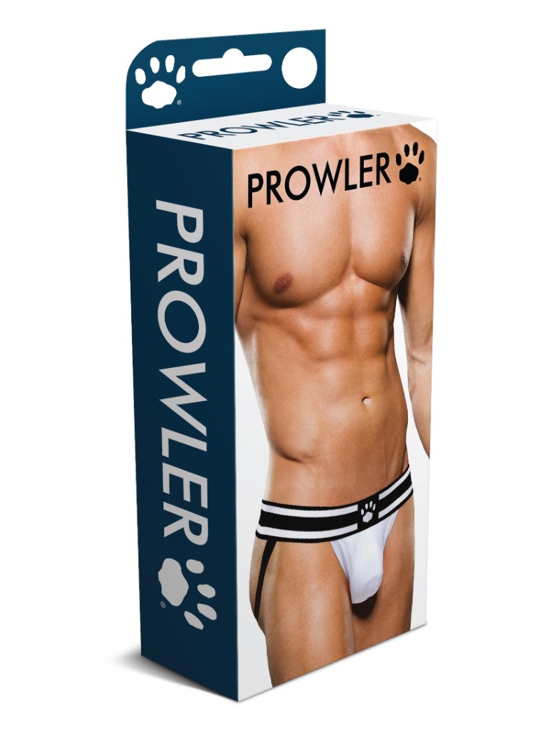 This sexy jock strap from Prowler is certain to get heads tu... Prowler - Jock Slip - White/Black - M photo-3