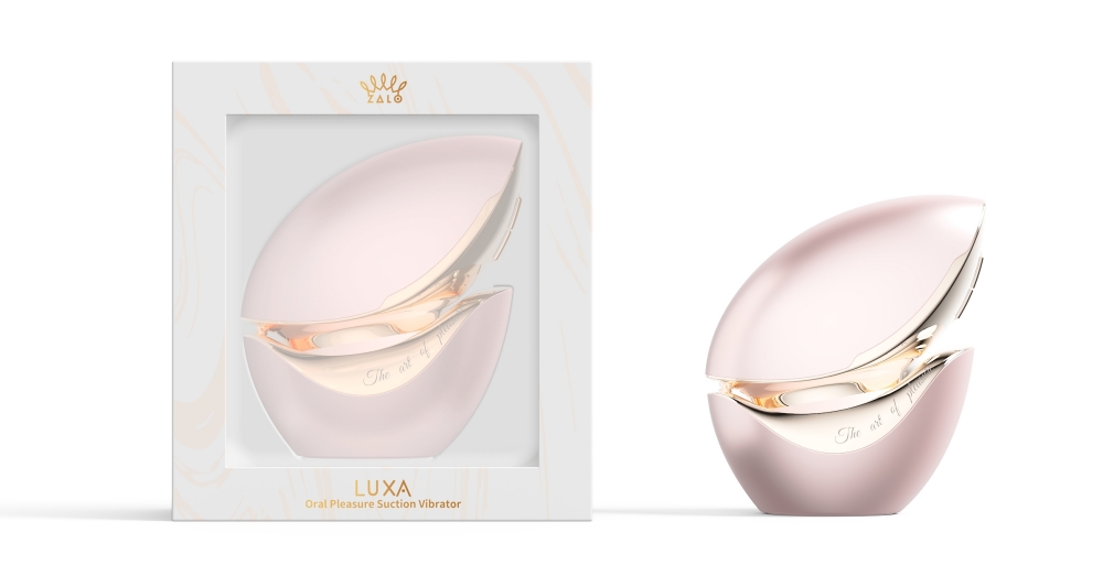 Zalo - Luxa 可APP遥控吸吮舌舔震动按摩器 - 樱花粉 照片-25