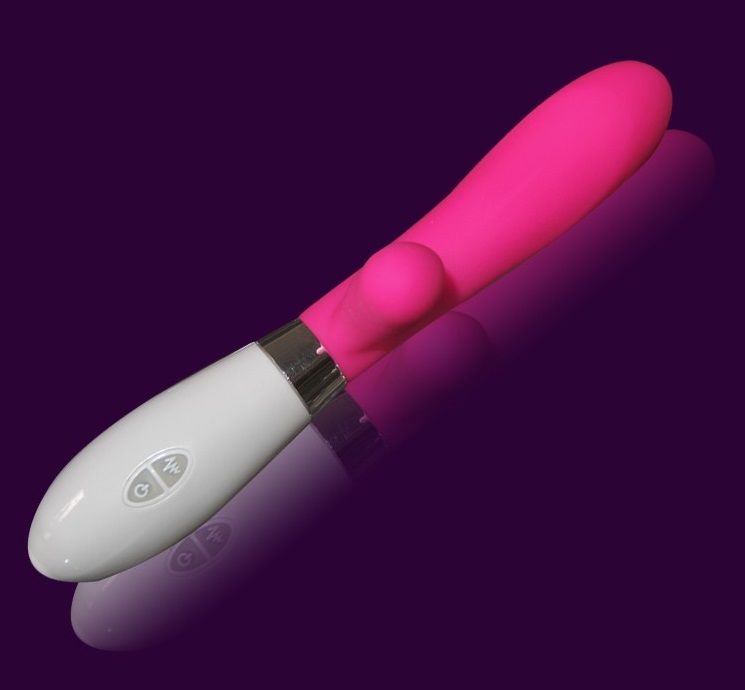 Material: ABS+SILICONE
Battery: 7# battery
Size: overall... GB - 10 Mode Dick Silicone Vibrator photo-3