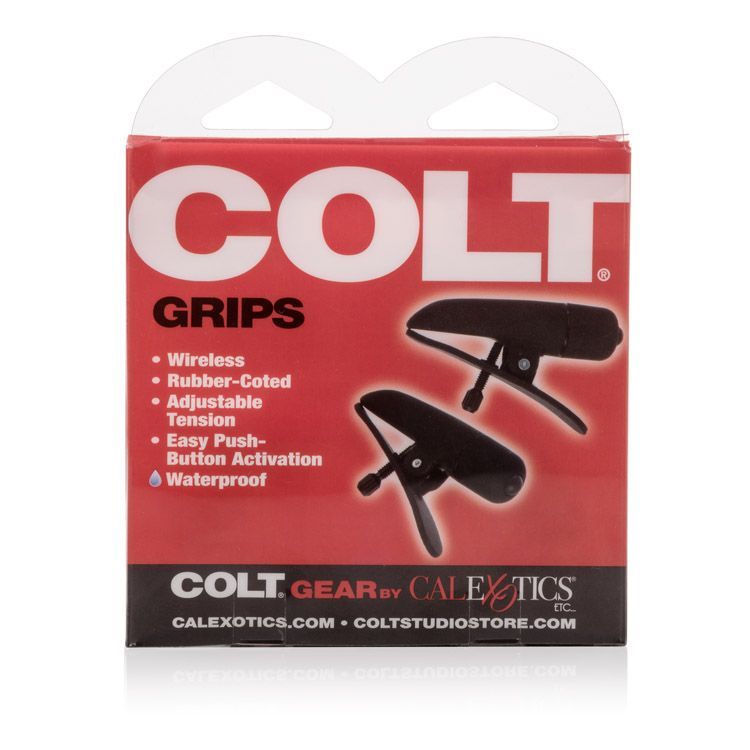 COLT Grips are stimulating, vibrating adjustable clamps desi... CEN - Colt Grips - Black photo-7