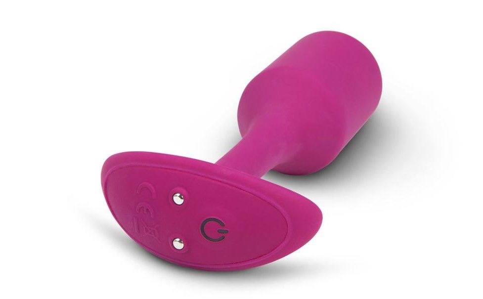 B-Vibe - Vibrating Snug Plug 2 - Rose photo-4