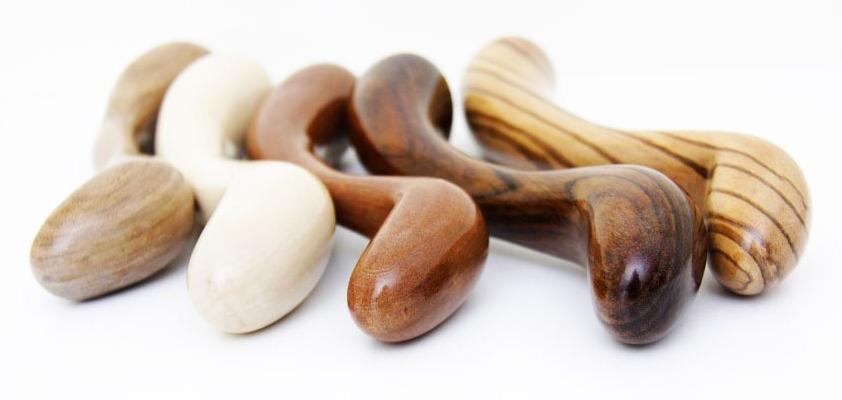 Dee Lee Doo wooden toys are made of all-natural plantation w... DeeLeeDoo - Habu Wood Dildo - Cherry photo-2