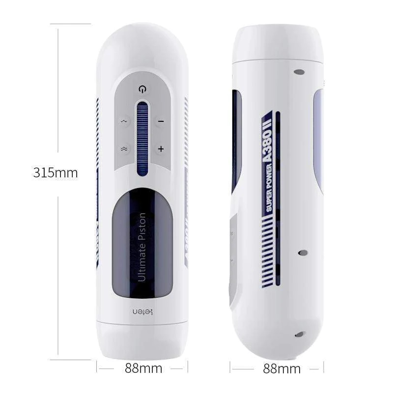 For those that want something super powerful and super fun, ... Leten - A380 Power Piston Masturbator ver.2 - White photo-4