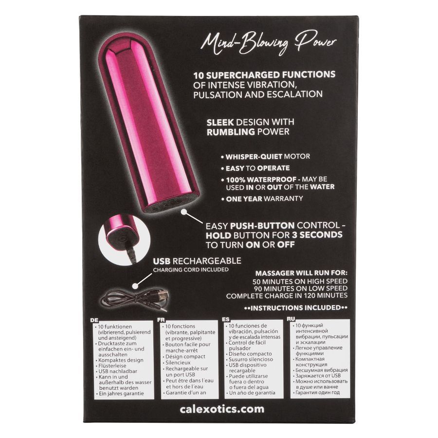 The shining Glam bullet is a super-charged power bullet pack... CEN - Glam Vibe - Pink photo-11