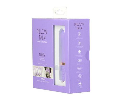Pillow Talk - Flirty 震动器 - 紫色 照片