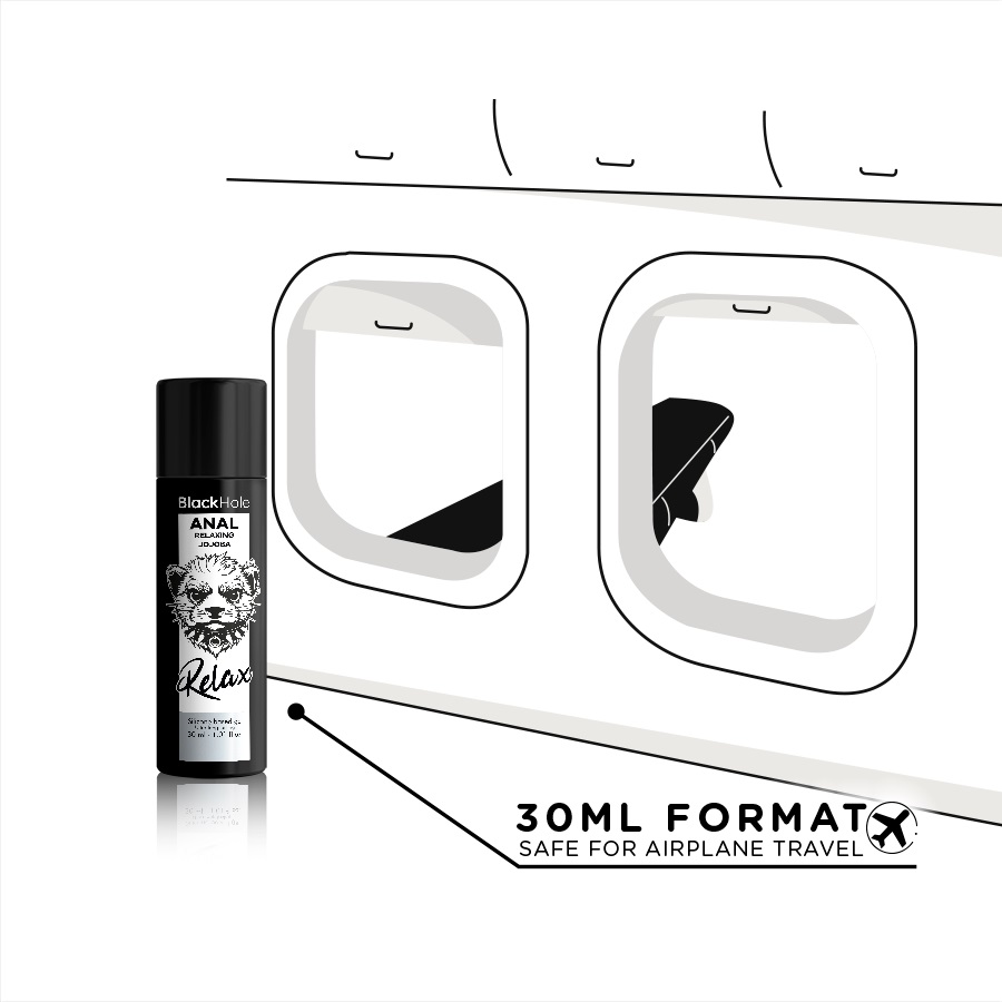 Black Hole's Anal Relaxing with Jojoba is a premium slid... Black Hole - Anal Relaxing Jojoba Silicone Lube - 30ml photo-5