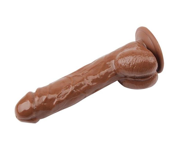 Chisa - JEFF STRYKER 8.9″ Vibrating Dildo - Brown Chisa - JEFF STRYKER 8.9″ Vibrating Dildo - Brown photo-5