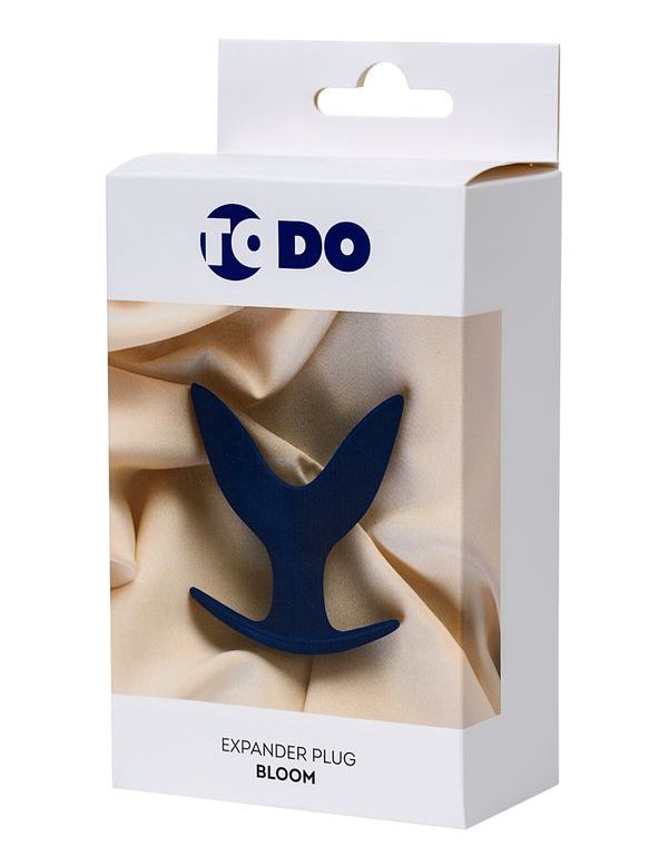 This expander plug has an exclusive design that will open up... ToDo - Bloom Expander Plug L - Blue photo-7