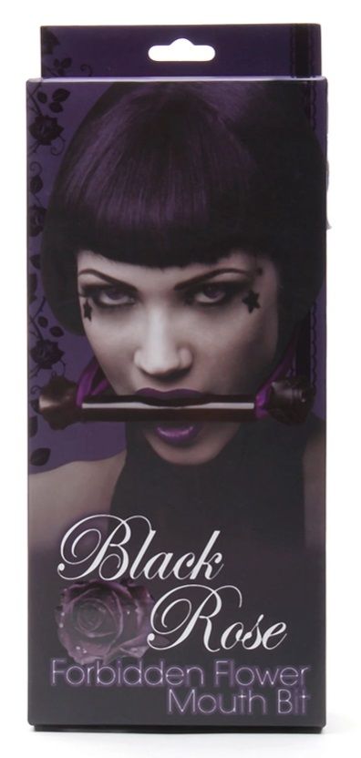Your moans will be softly muffled against this pretty bit ga... Doc Johnson - Forbidden Flower Mouth Bit photo-2