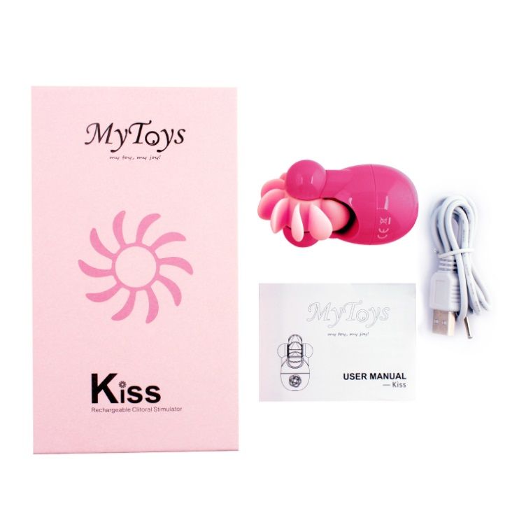 Fantastic for oral pleasure wherever you go in the world - s... MyToys - Kiss Clitoral Stimulator - Hot Pink photo-17