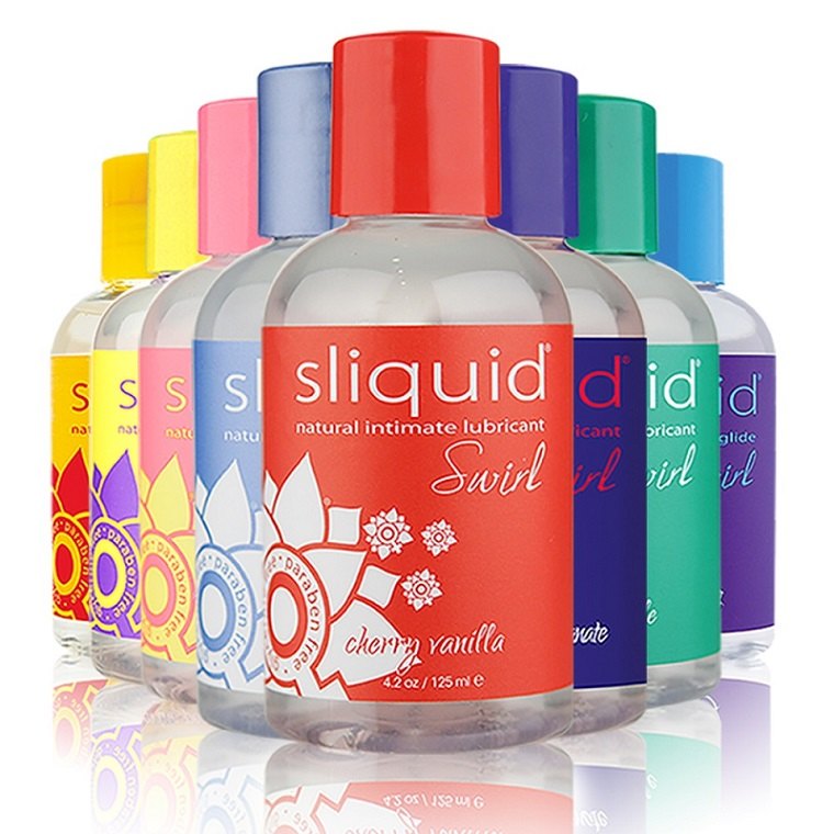 This product is 100% free of DEA, gluten, glycerin, glyc... Sliquid - Naturals Swirl Green Apple - 125ml photo-2