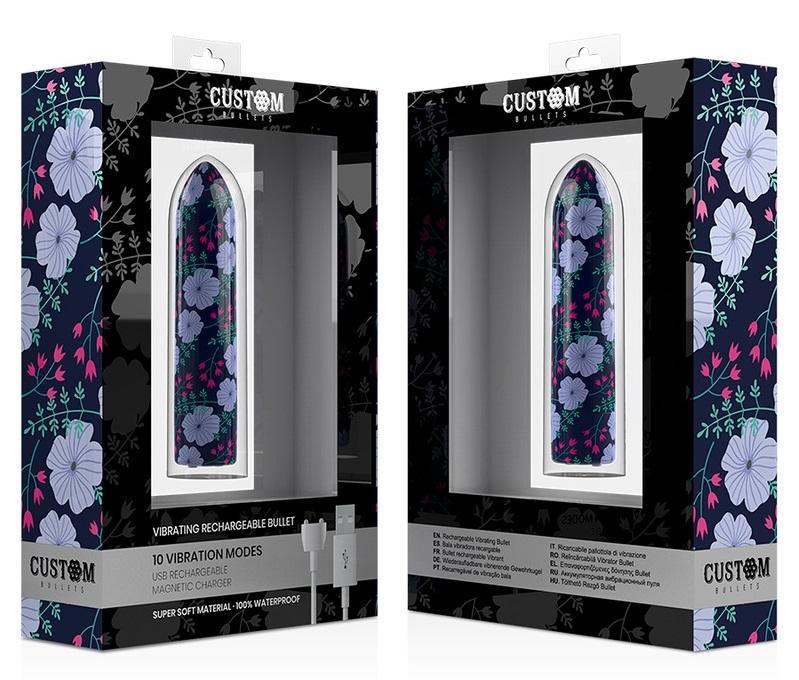 Discover the new collection of rechargeable vibrating bullet... Custom Bullets - Spring Magnetic Bullet photo-5