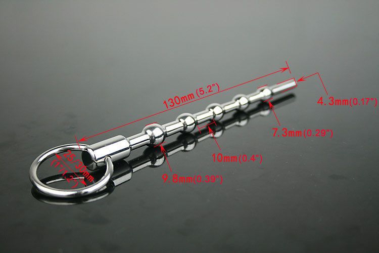XFBDSM - Bondage Restraints Cock Ring Urethral Dilator photo-5