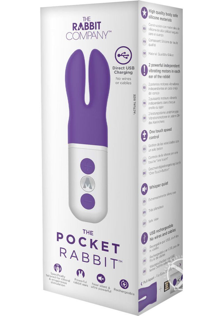 The Pocket Rabbit has two strong independent motors, fits in... TRC - The Pocket Rabbit - Purple photo-2