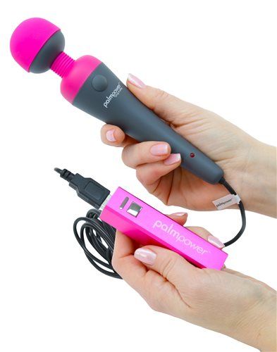 Palmpower - Plug & Play Massager - Pink photo