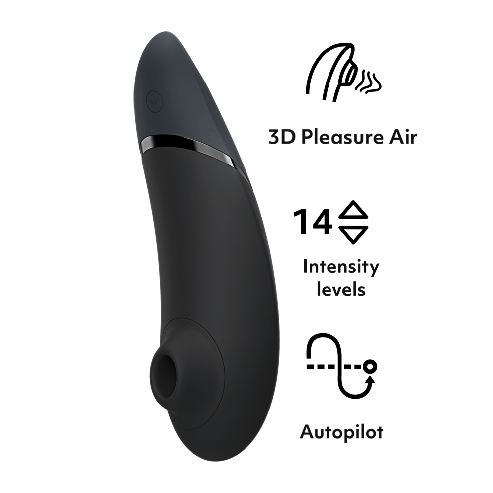 Womanizer - Next 3D Pleasure Air Stimulator - Black